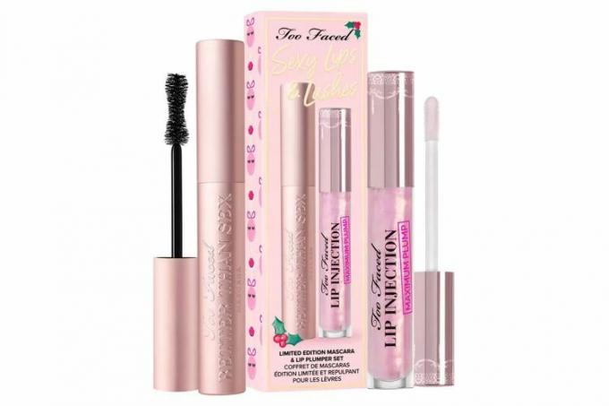 ערכת מסקרה ושפתיים סקסית של Target Too Faced במהדורה מוגבלת של מסקרה ושפתיים